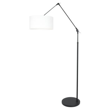 Steinhauer Chic Golvlampa, Läslampa, Båglampor Svart, 1-ljuskällor