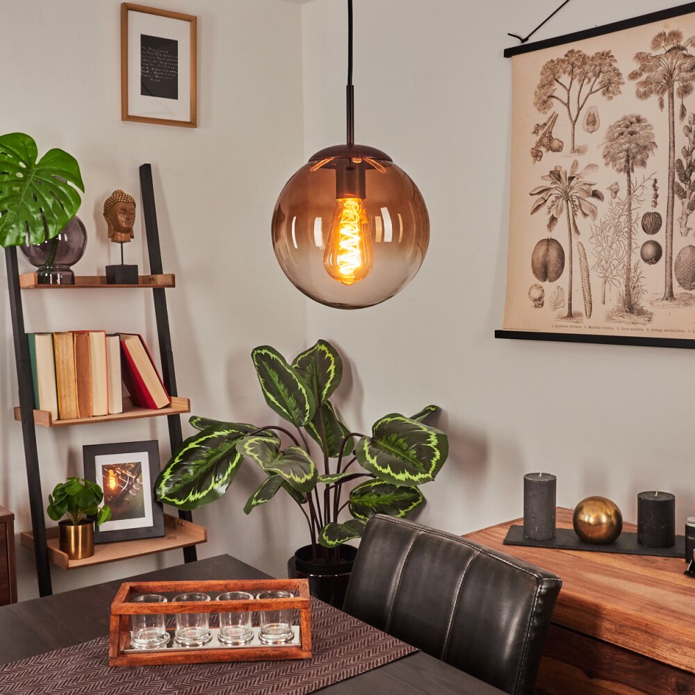 Degevos Pendellampa Brun, 1-ljuskällor main product photo