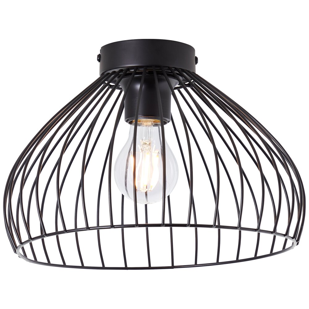 Brilliant Blacky Taklampa Svart, 1-ljuskällor main product photo