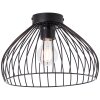 Brilliant Blacky Taklampa Svart, 1-ljuskällor