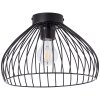 Brilliant Blacky Taklampa Svart, 1-ljuskällor