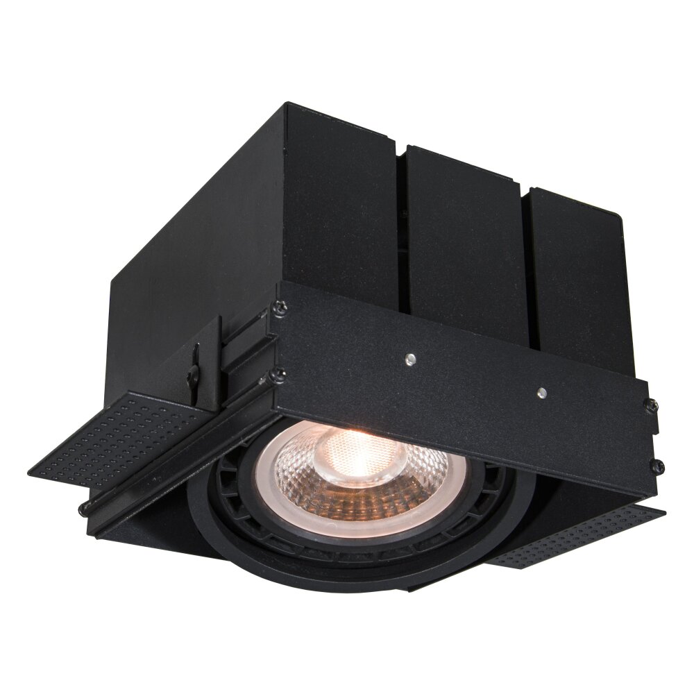 Lucide TRIMLESS Infälld lampa Svart, 1-ljuskällor main product photo