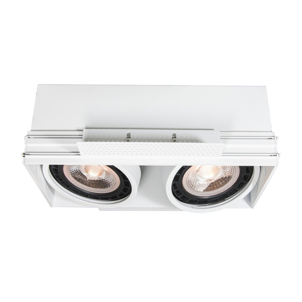 Lucide TRIMLESS Infälld lampa Vit, 2-ljuskällor main product photo