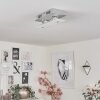 Liestal Taklampa LED Nickel matt, 2-ljuskällor