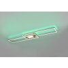 Trio Lampor Ganado Taklampa LED Nickel matt, 2-ljuskällor, Fjärrkontroll, Färgväxlare Trio Lampor Ganado Taklampa LED Nickel matt, 2-ljuskällor, Fjärrkontroll, Färgväxlare