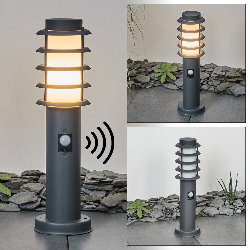 Tunes gångvägslampa Antracit, 1-ljuskällor, Rörelsedetektor main product photo