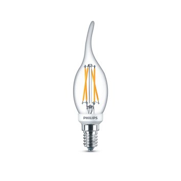 Philips Lampor E14 LED 3.4 Watt varmvit dimbar 475 Lumen
