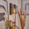 Thusis Vägglampa Svart, 1-ljuskällor