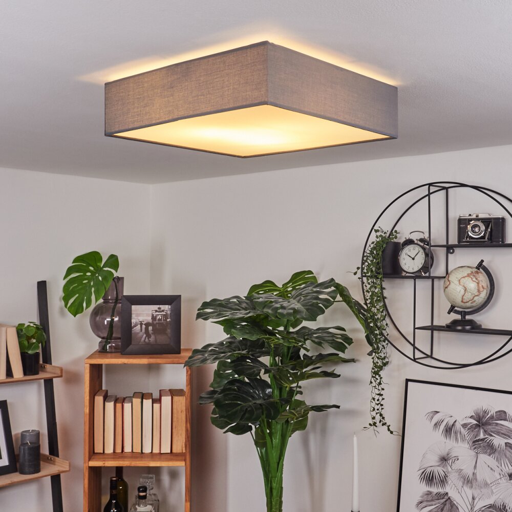 Tise Taklampa Grått, Vit, 3-ljuskällor main product photo