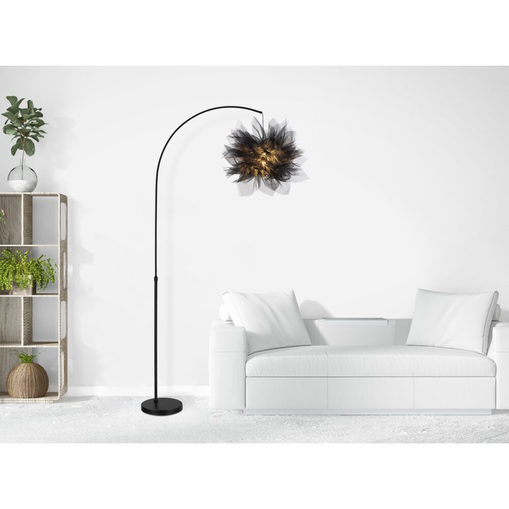 Globo ILGA Golvlampa Svart, 1-ljuskällor main product photo