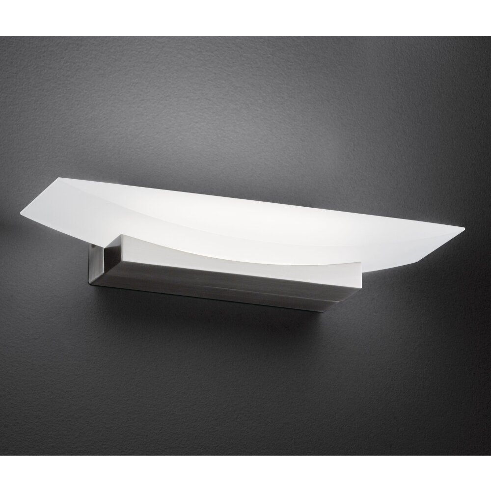 Honsel Lampor Bowl Vägglampa LED Nickel matt, 1-ljuskällor main product photo