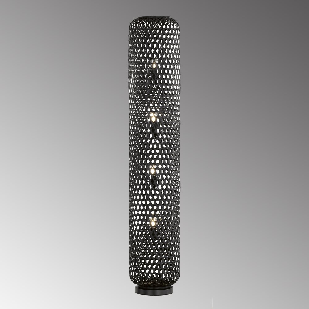 SCHÖNER WOHNEN kollektion Calla Golvlampa Svart, 4-ljuskällor main product photo