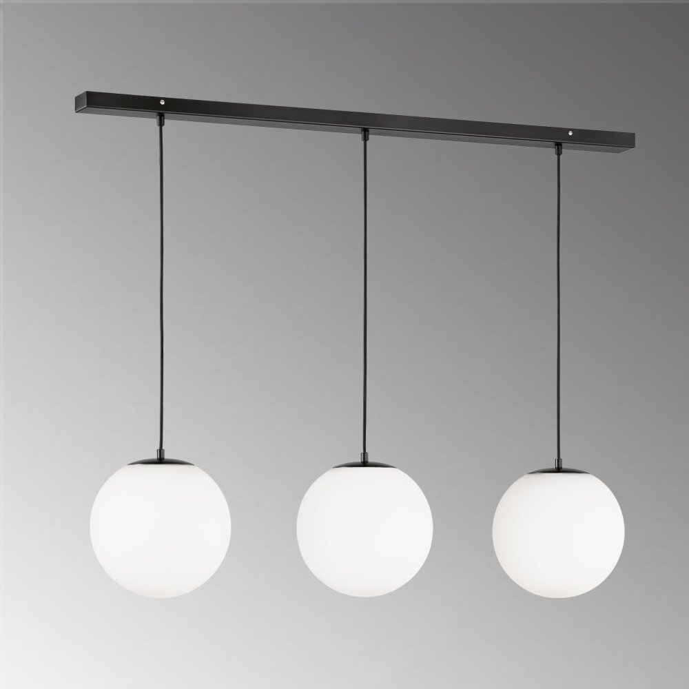 SCHÖNER WOHNEN kollektion Palais Pendelbelysning Svart, 3-ljuskällor main product photo