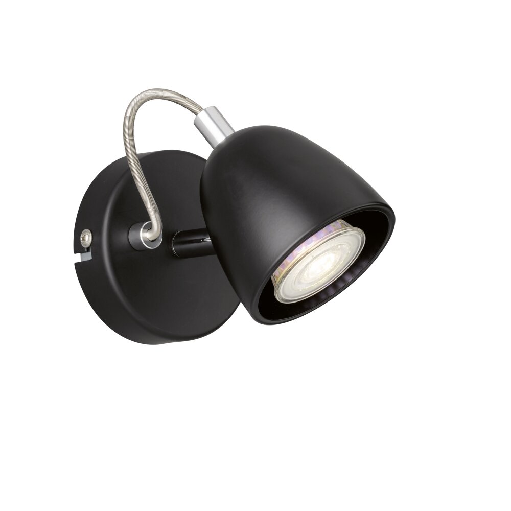 FHL easy Gemma Vägglampa, Väggspotlight Krom, Svart, 1-ljuskällor main product photo