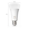 Philips Lampor E27 LED 15 Watt dagsljusvit dimbar 1200 Lumen