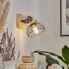 Orny Vägglampa, Väggspotlight Brun, Naturfärger, 1-ljuskällor