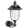 LCD Nabburg vägglampa utomhus LED Svart, Silver, 1-ljuskällor