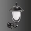 LCD Nabburg vägglampa utomhus LED Svart, Silver, 1-ljuskällor