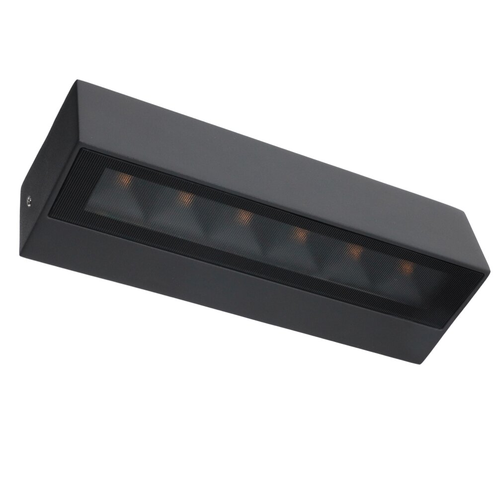 LCD Luisenfels vägglampa utomhus LED Svart, 2-ljuskällor main product photo