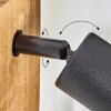 Maidford Vägglampa, Väggspotlight Naturfärger, Svart, 1-ljuskällor