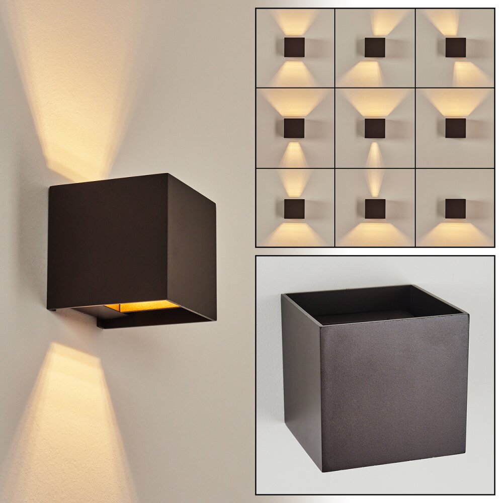 Badajoz Vägglampa Brun, 1-ljuskällor main product photo