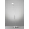Honsel Lampor Dent Golvlampa LED Nickel matt, 1-ljuskällor