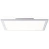 Brilliant Flat Taklampa, Panel LED Silver, 1-ljuskällor, Fjärrkontroll