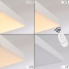 Buenaventura Taklampa, Panel LED Vit, 1-ljuskällor, Fjärrkontroll, Färgväxlare