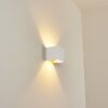 Badajoz Vägglampa Vit, 1-ljuskällor