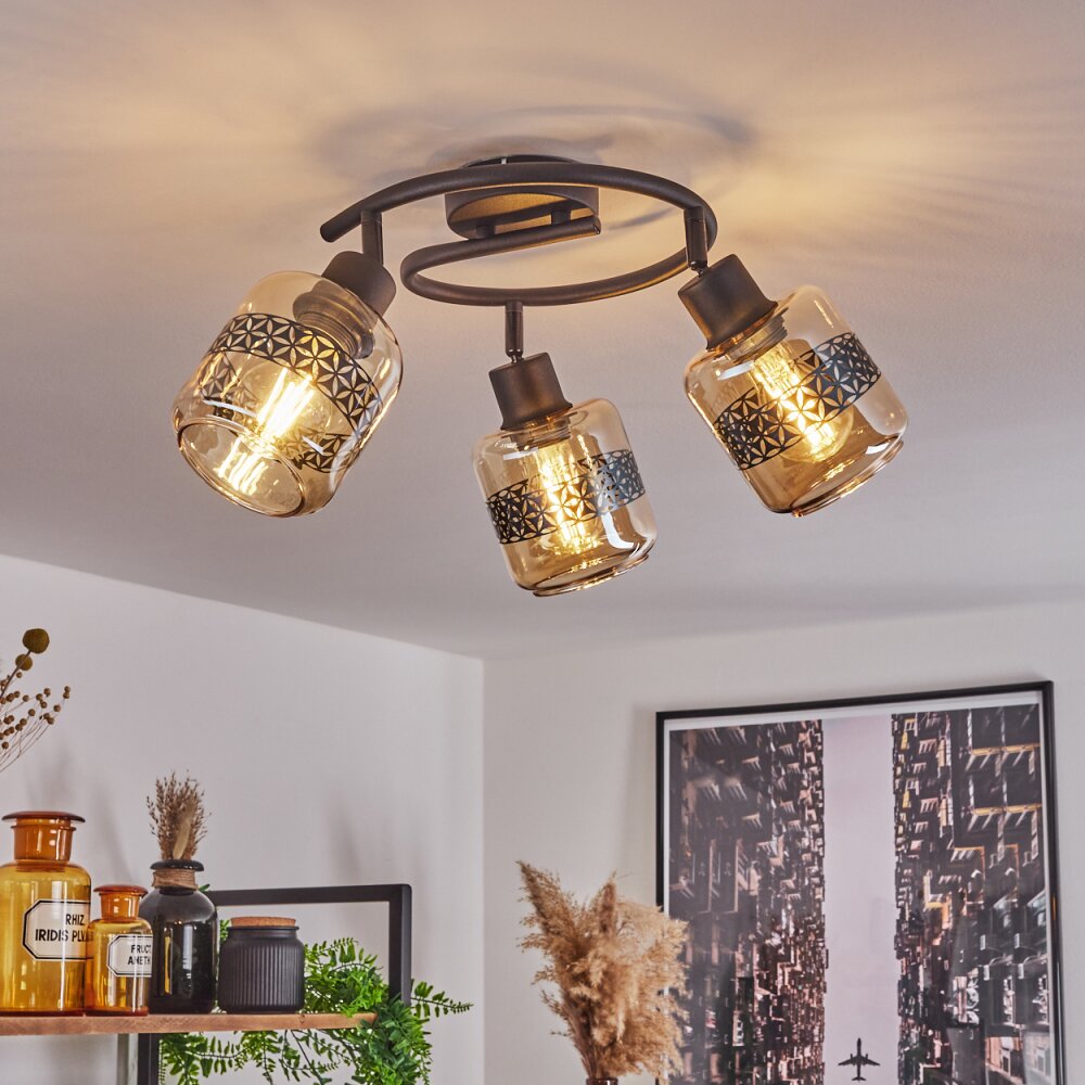 Wigan Taklampa, Takstrålkastare Svart, 3-ljuskällor main product photo