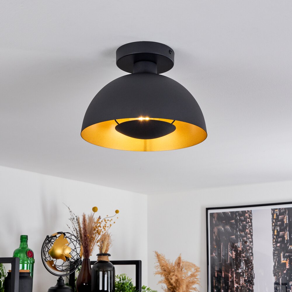 Vivian Taklampa Svart, 1-ljuskällor main product photo