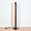 Yuma Golvlampa Naturfärger, Svart, 4-ljuskällor