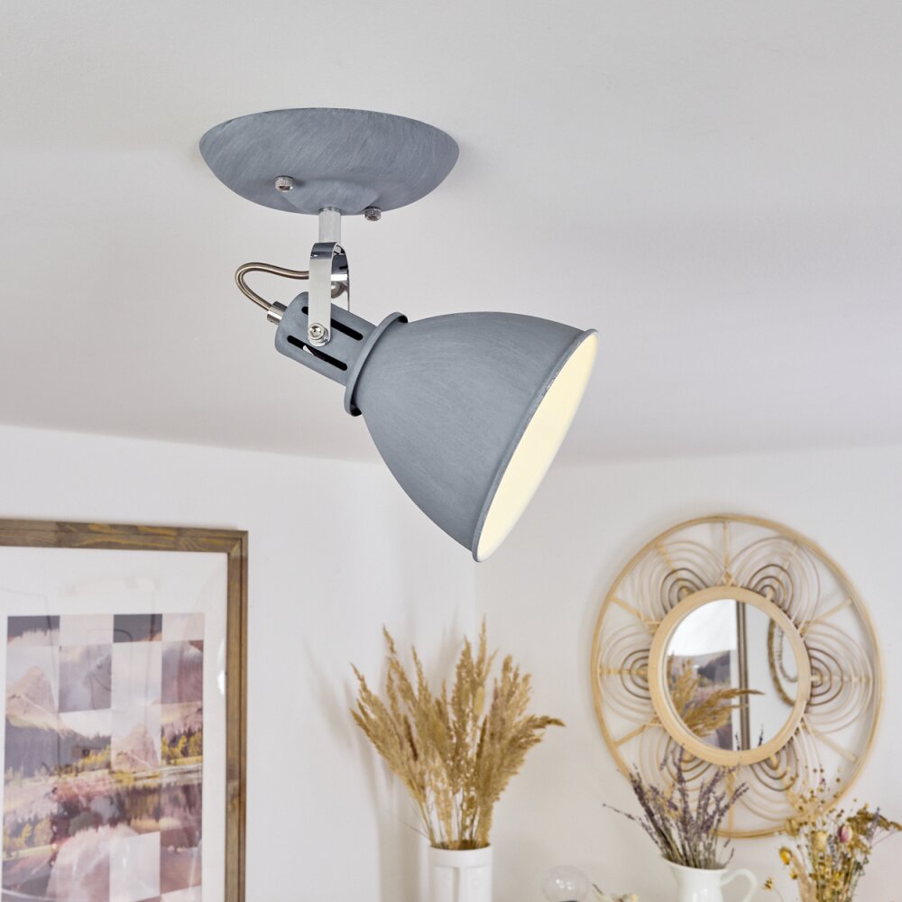 Koppom Taklampa, Takstrålkastare Krom, Grått, 1-ljuskällor main product photo