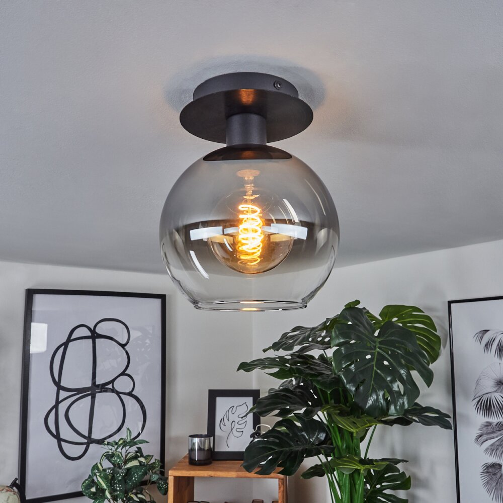 Pascal Taklampa Svart, 1-ljuskällor main product photo