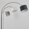 Renfrew Golvlampa, Läslampa Svart, 3-ljuskällor