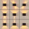 Badajoz Vägglampa Kopparfärg, Svart, 1-ljuskällor