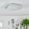 Hutton Taklampa LED Krom, 1-ljuskällor