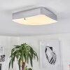 Hutton Taklampa LED Krom, 1-ljuskällor