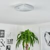 Hutton Taklampa LED Krom, 1-ljuskällor