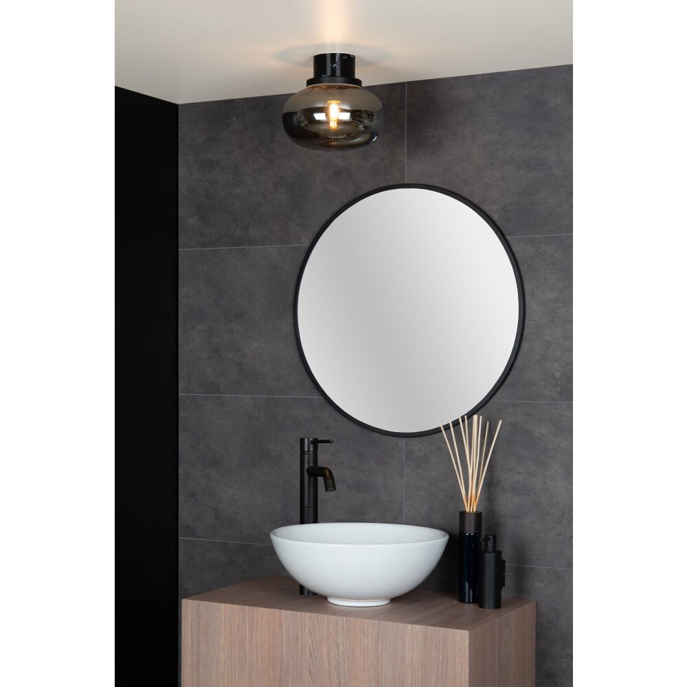 Lucide LORENA Taklampa Marmorfärg, Svart, 1-ljuskällor main product photo
