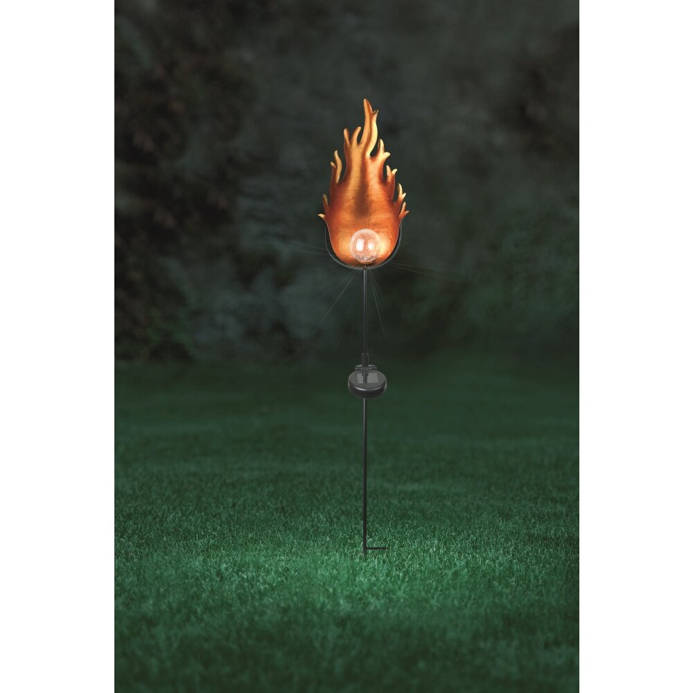 Globo ILLUMA dekorativ belysning, Solcellslampa LED Guld, Rostfärger, 1-ljuskällor main product photo
