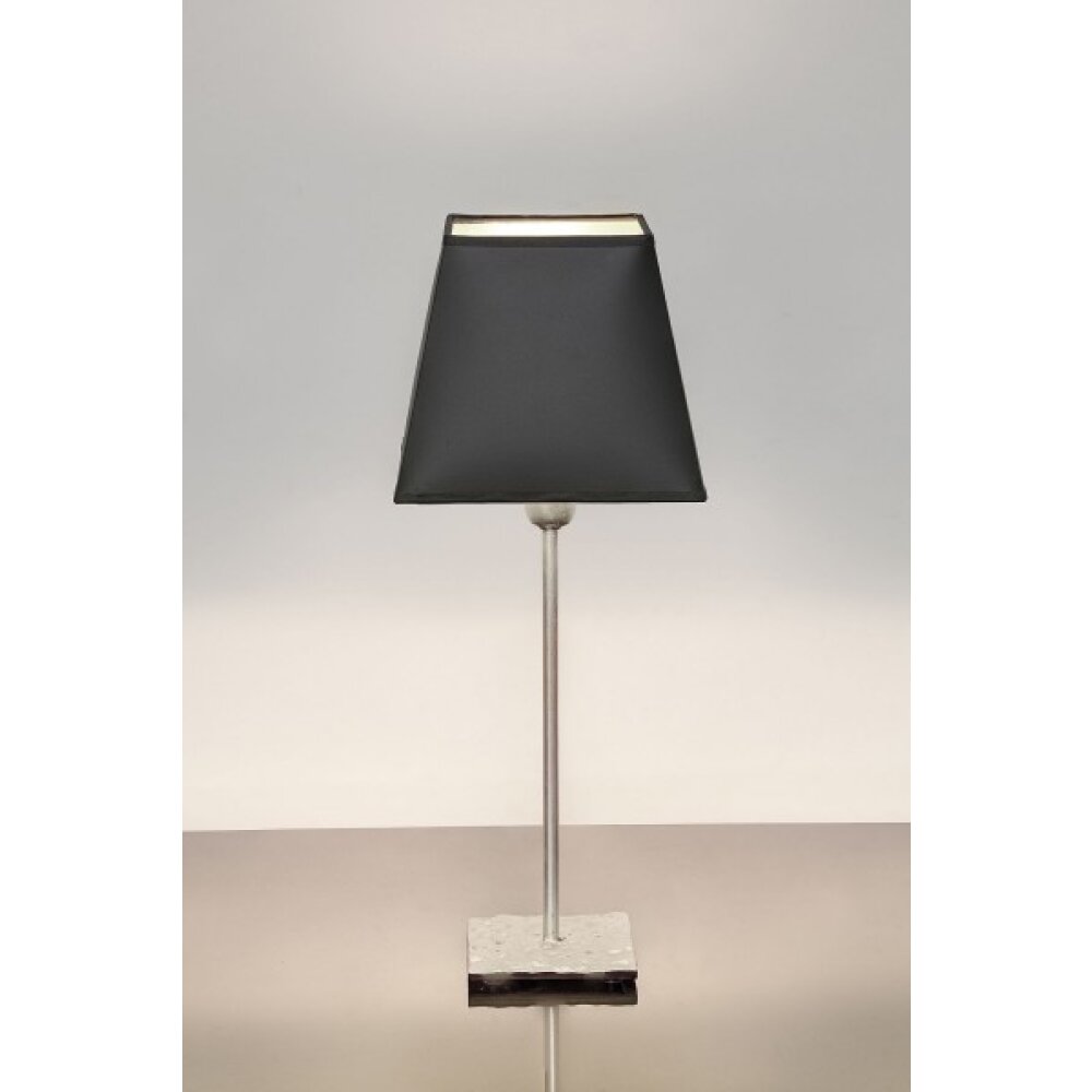 Holländer ECKIG Bordslampa Silver, 1-ljuskällor main product photo