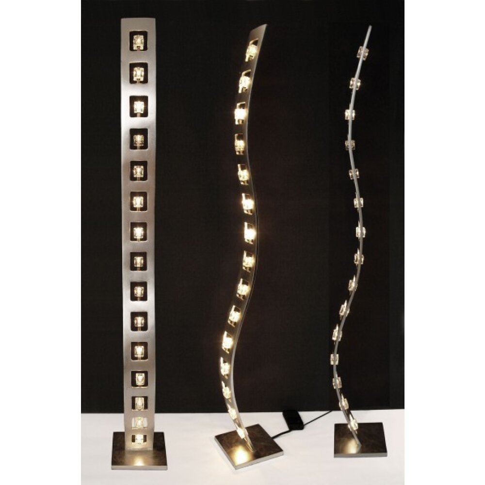 Holländer CUBO Golvlampa Silver, 15-ljuskällor main product photo