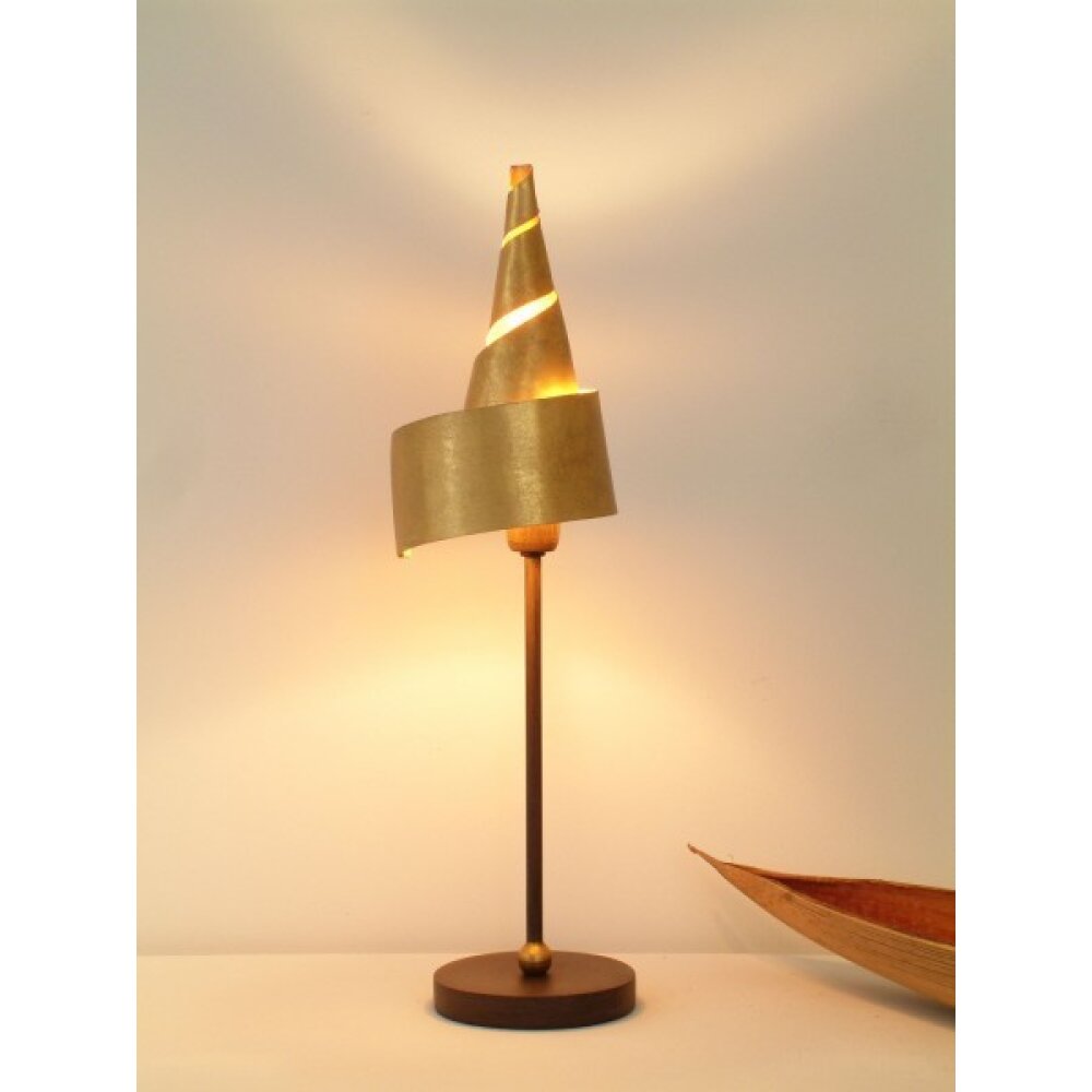 Holländer INNOVAZIONE Bordslampa Brunt, guld, 1-ljuskällor main product photo