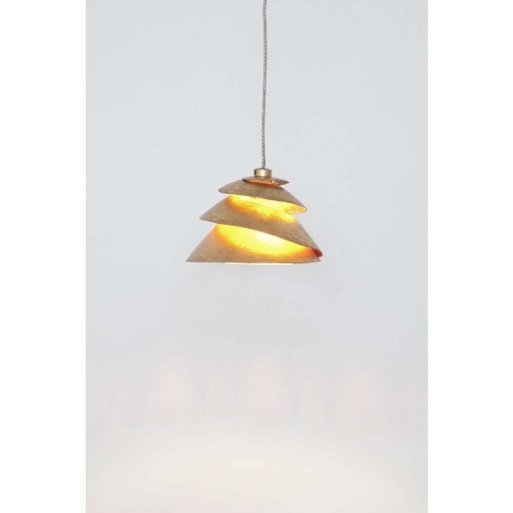 Holländer SNAIL Pendelbelysning Guld, 1-ljuskällor main product photo