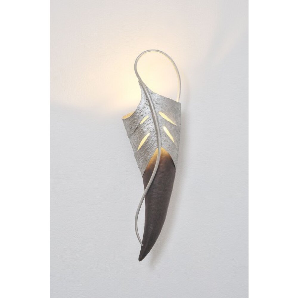 Holländer PICCOLEZZA väggfackla Brun, Silver, 1-ljuskällor main product photo
