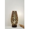 Holländer ONDULATA Bordslampa Brun, Guld, 1-ljuskällor