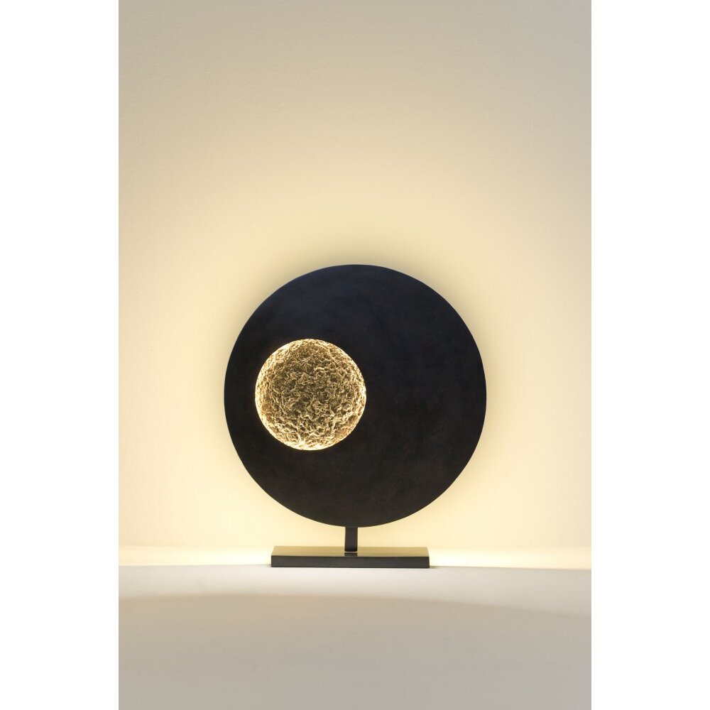 Holländer LUNA Bordslampa LED Brun, Guld, Svart, 1-ljuskällor main product photo