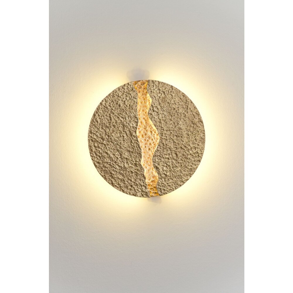 Holländer ERUPTION Vägglampa LED Guld, Röd, 1-ljuskällor main product photo