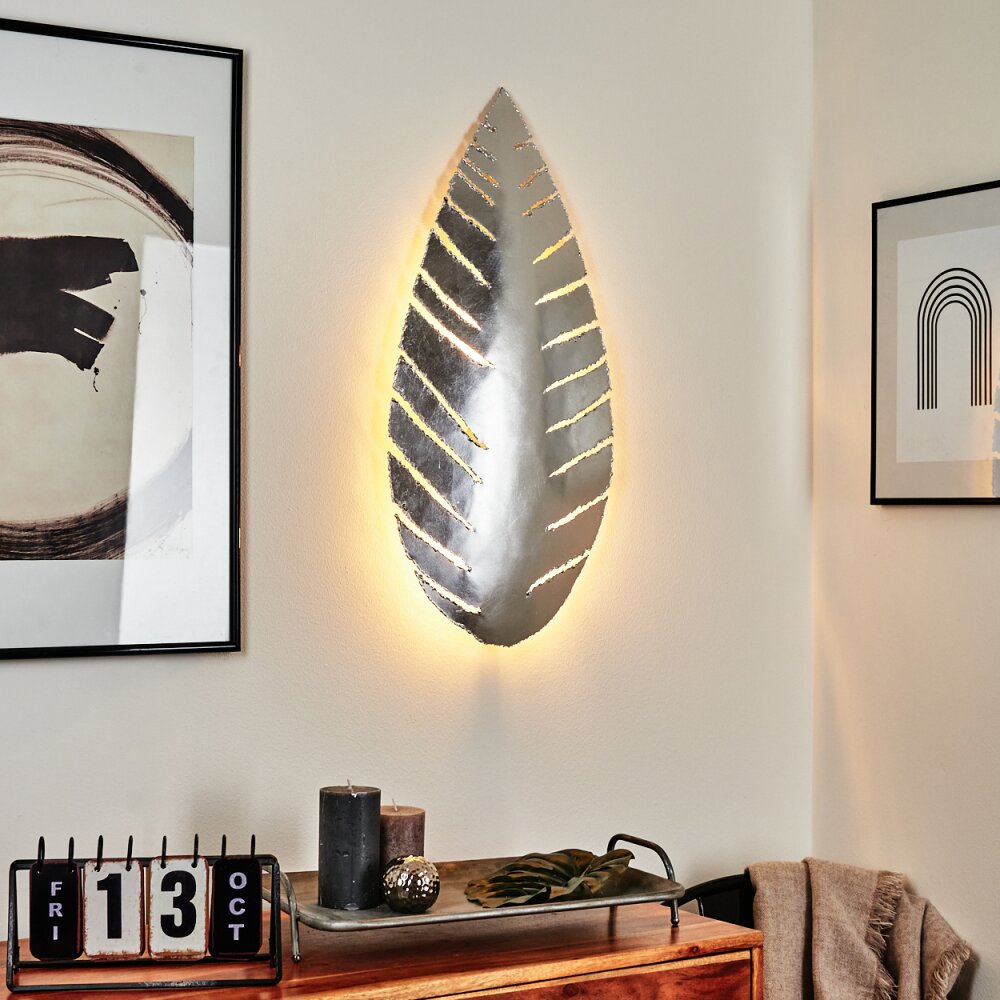 Holländer Krokom Vägglampa Silver, 2-ljuskällor main product photo